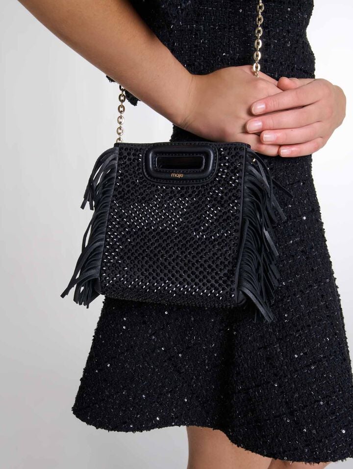 Sac M mini à strass