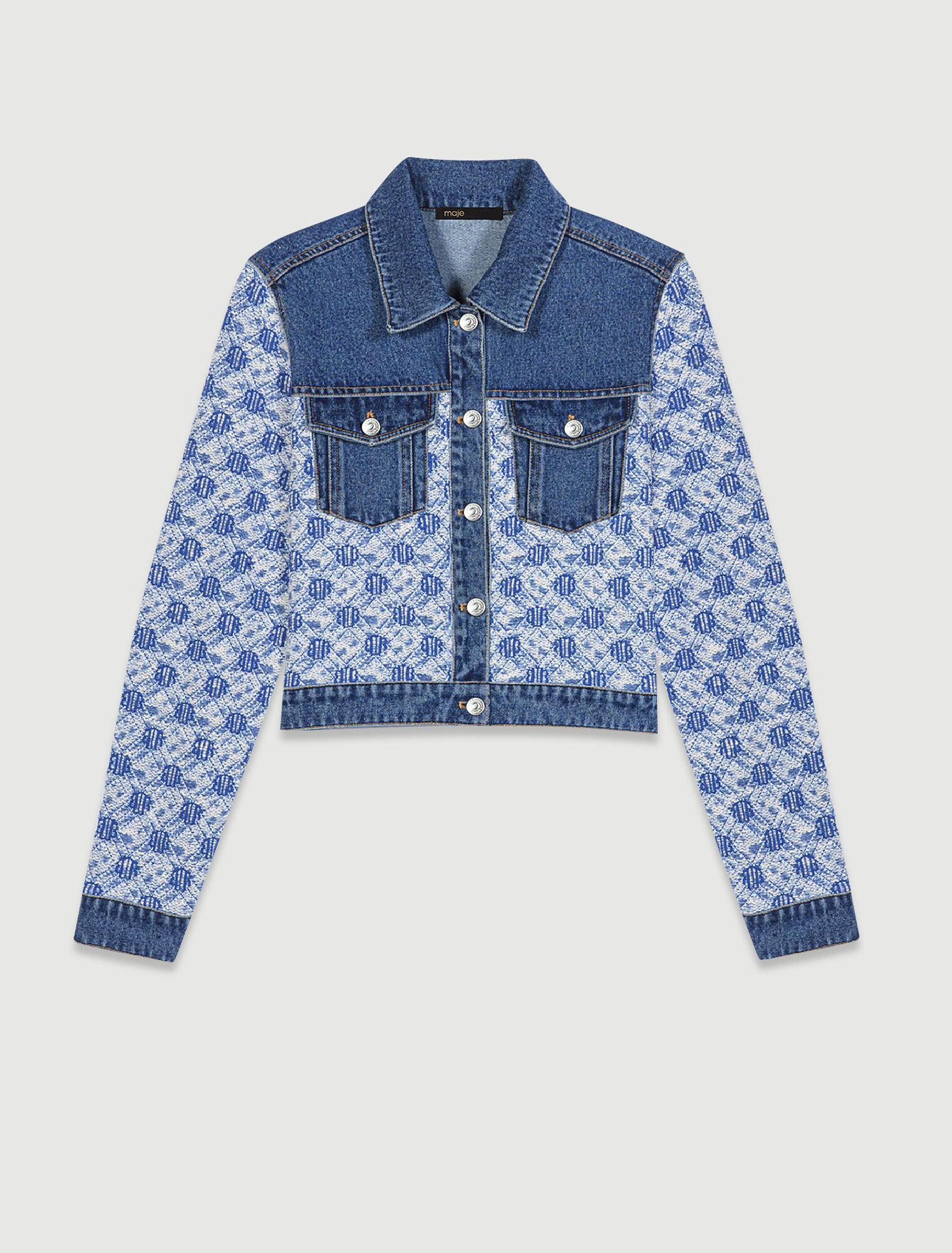 Blouson en jean court
