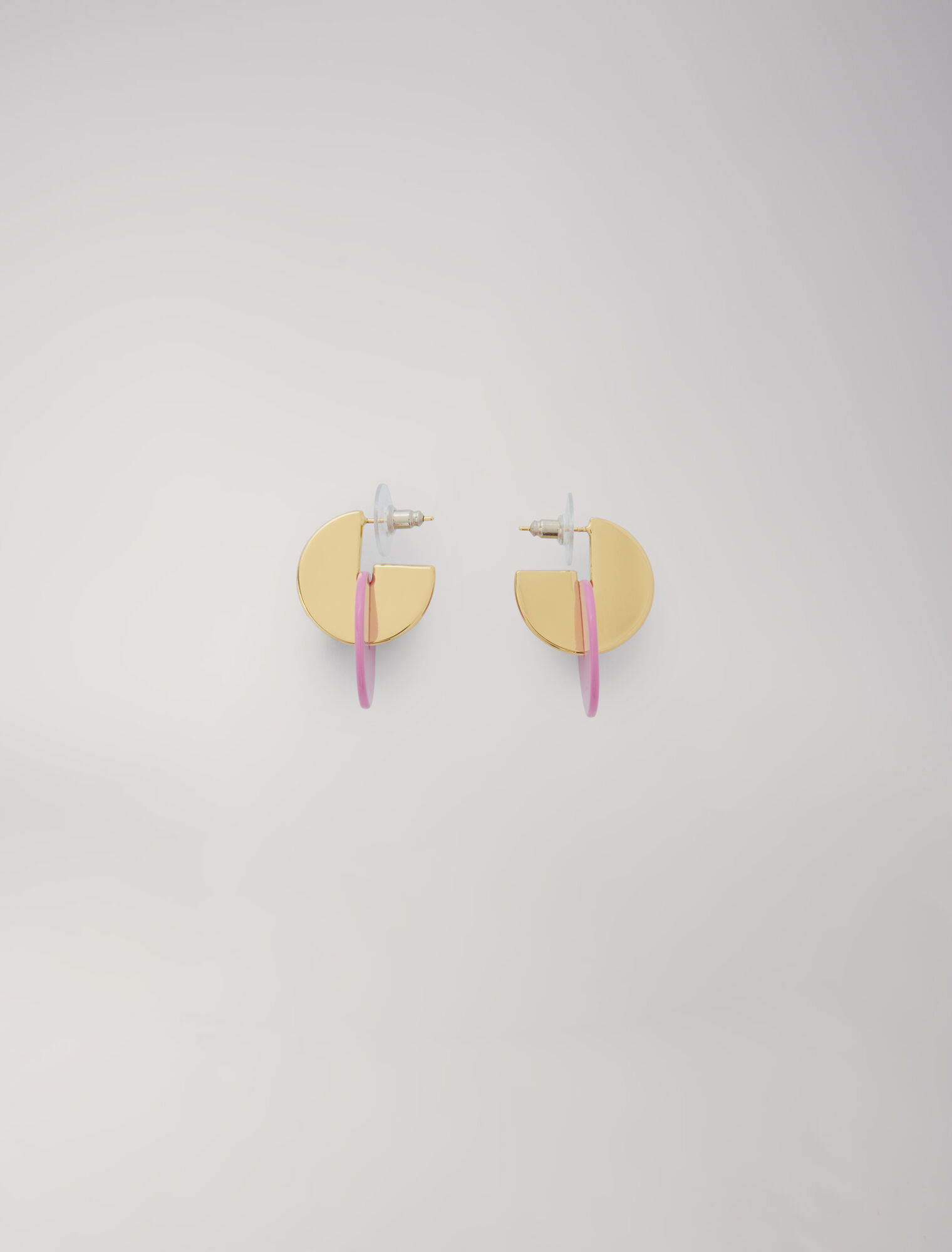 Boucles d'oreilles émaillées