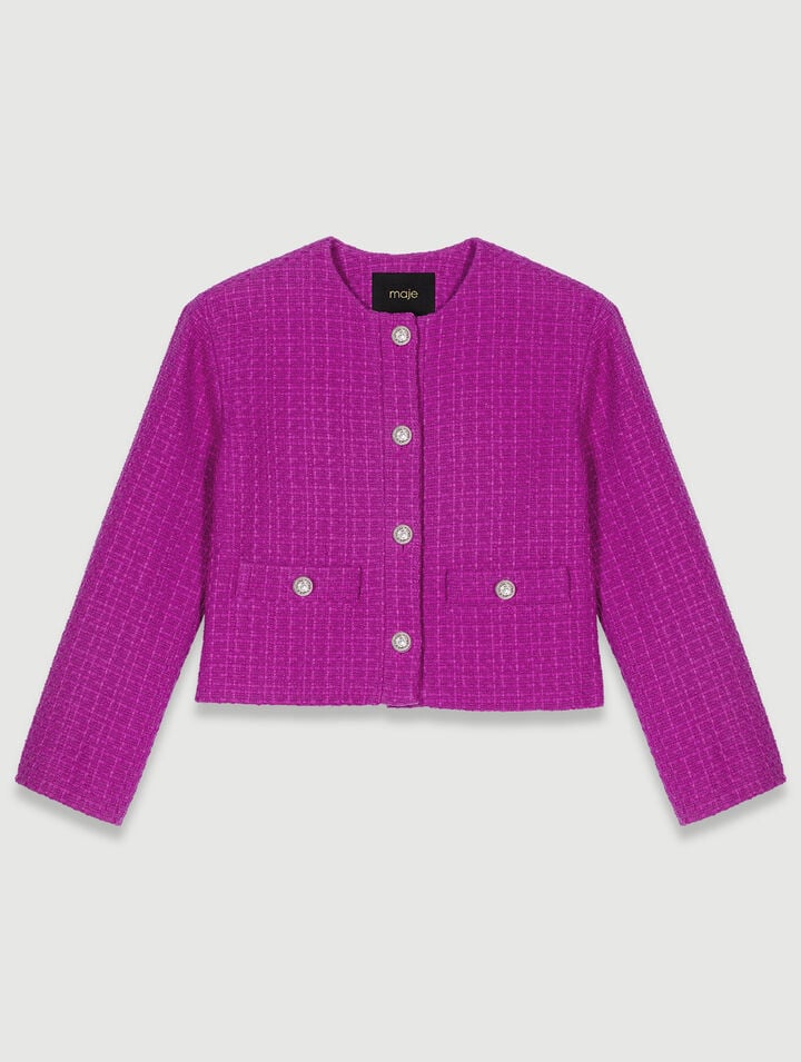Veste en tweed