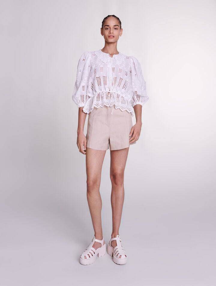 Short en lin