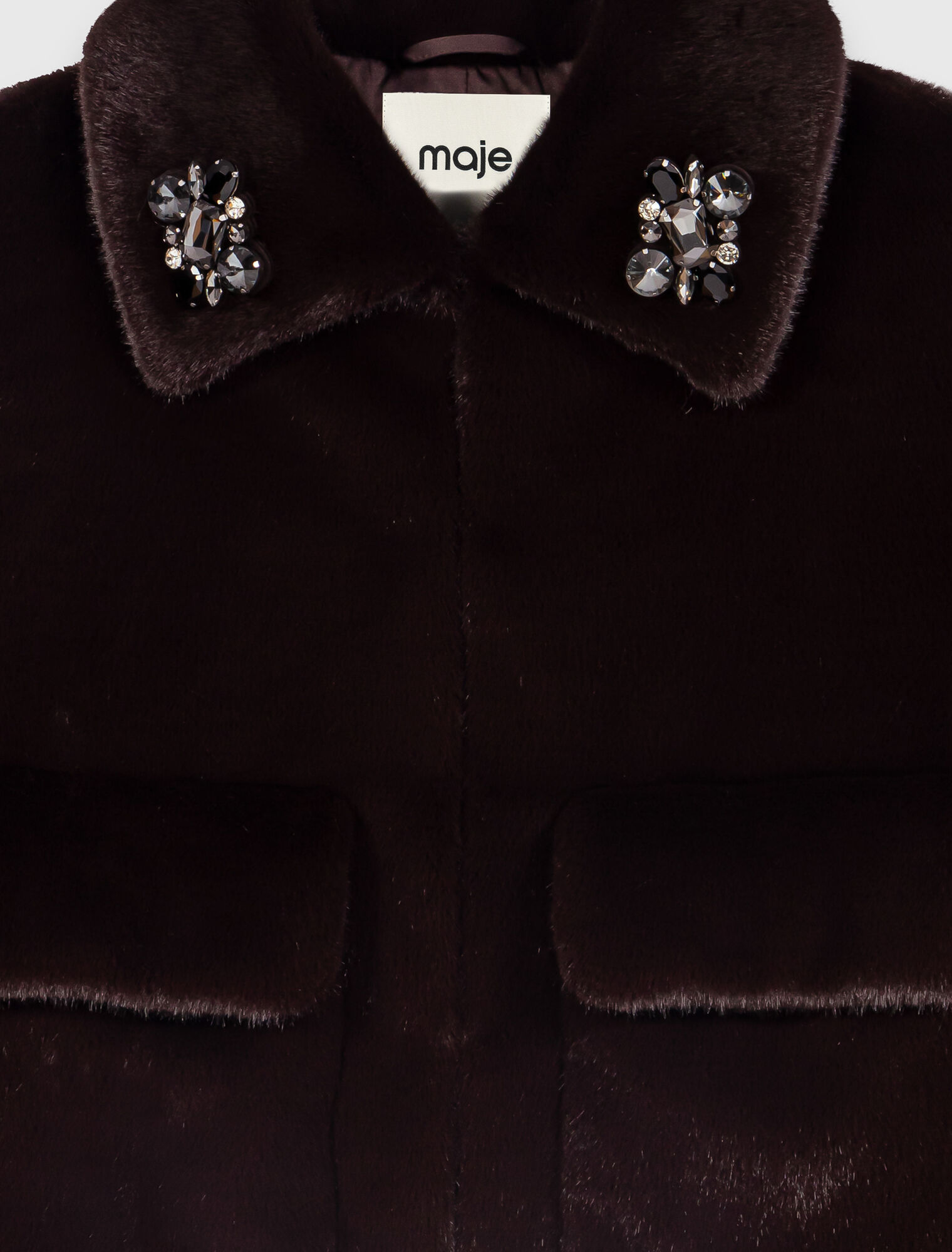 Short faux fur jacket