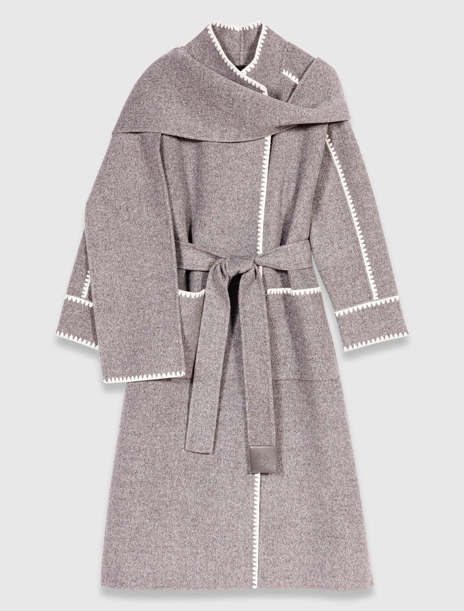 Long double-faced coat