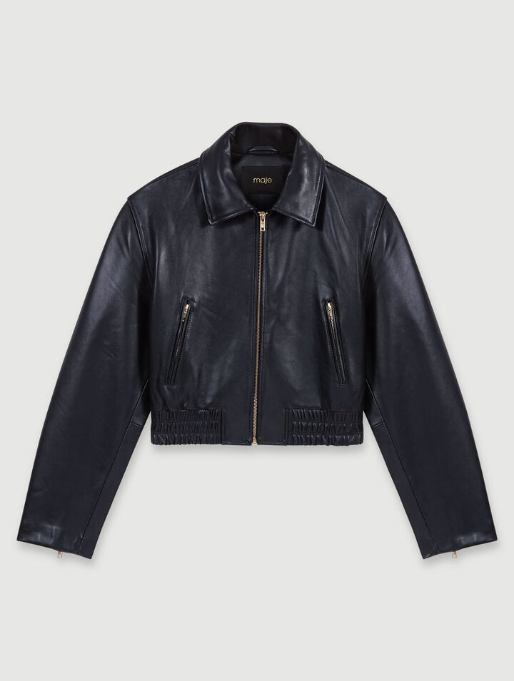 Leather jacket