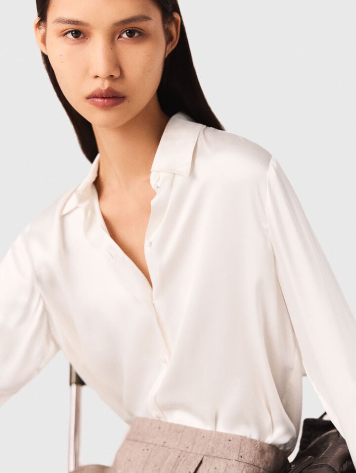 Chemise en soie