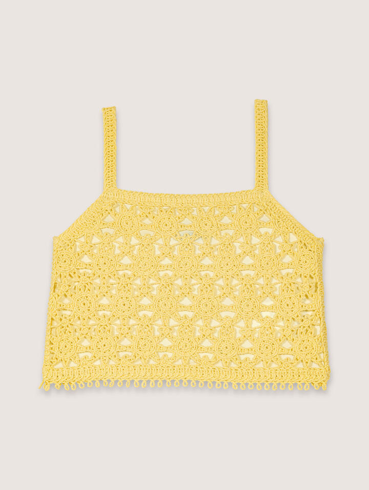 Top en crochet
