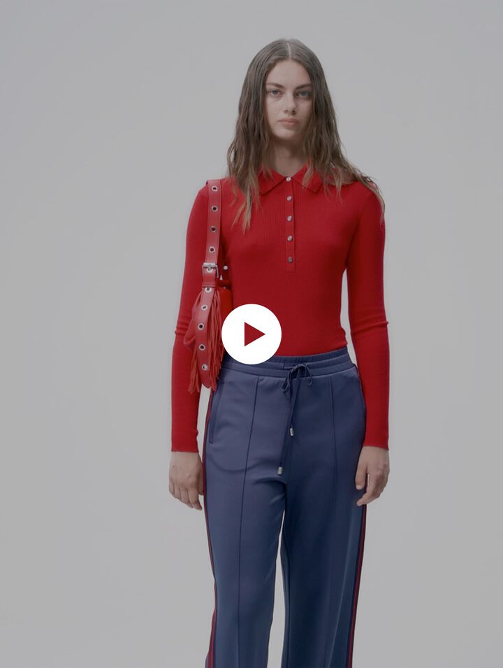 Wool and silk bodysuit