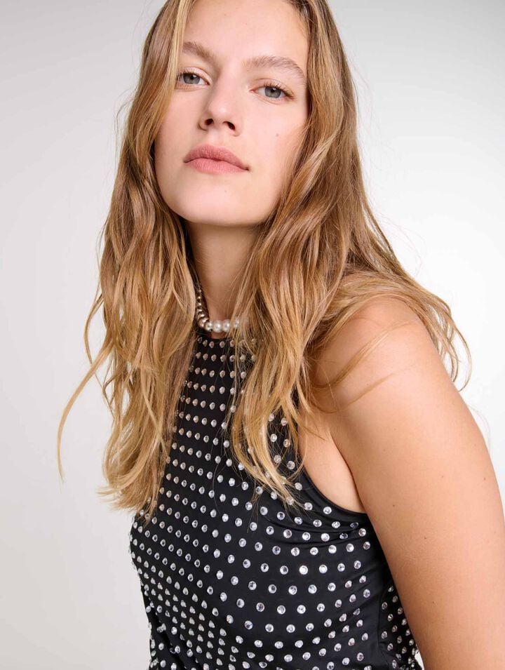 Débardeur à strass