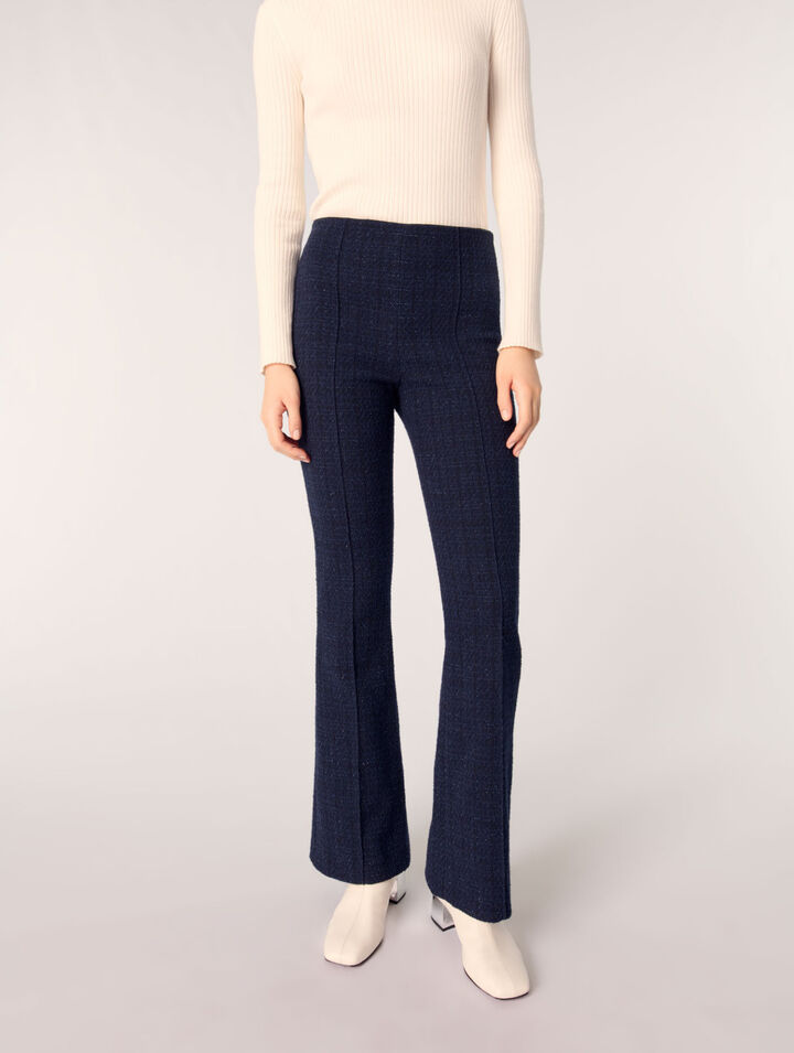 Pantalon en tweed