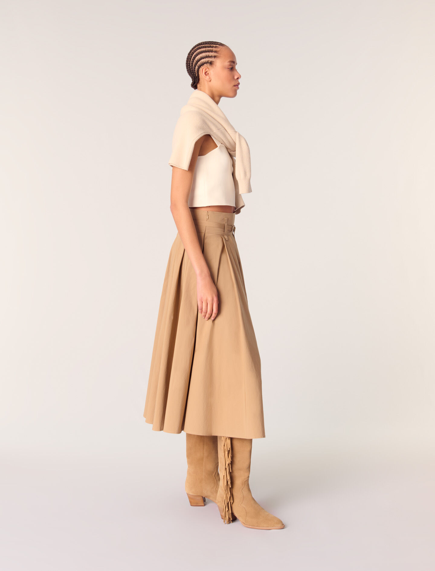Blair high waist skirt beige Mサイズ Blair high waist skirt beige Mサイズ