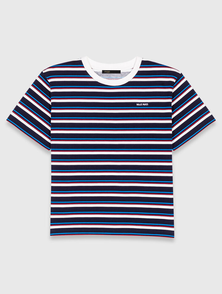 Tee-shirt à rayures