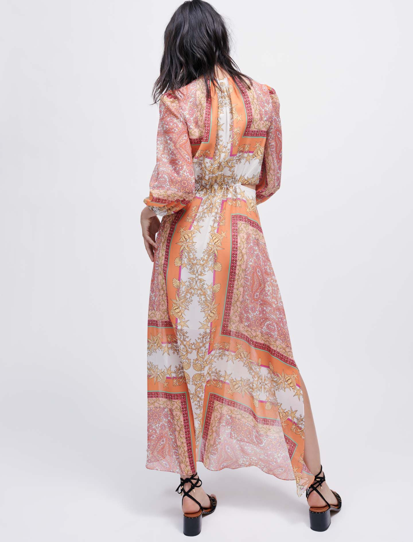Maje scarf dress top
