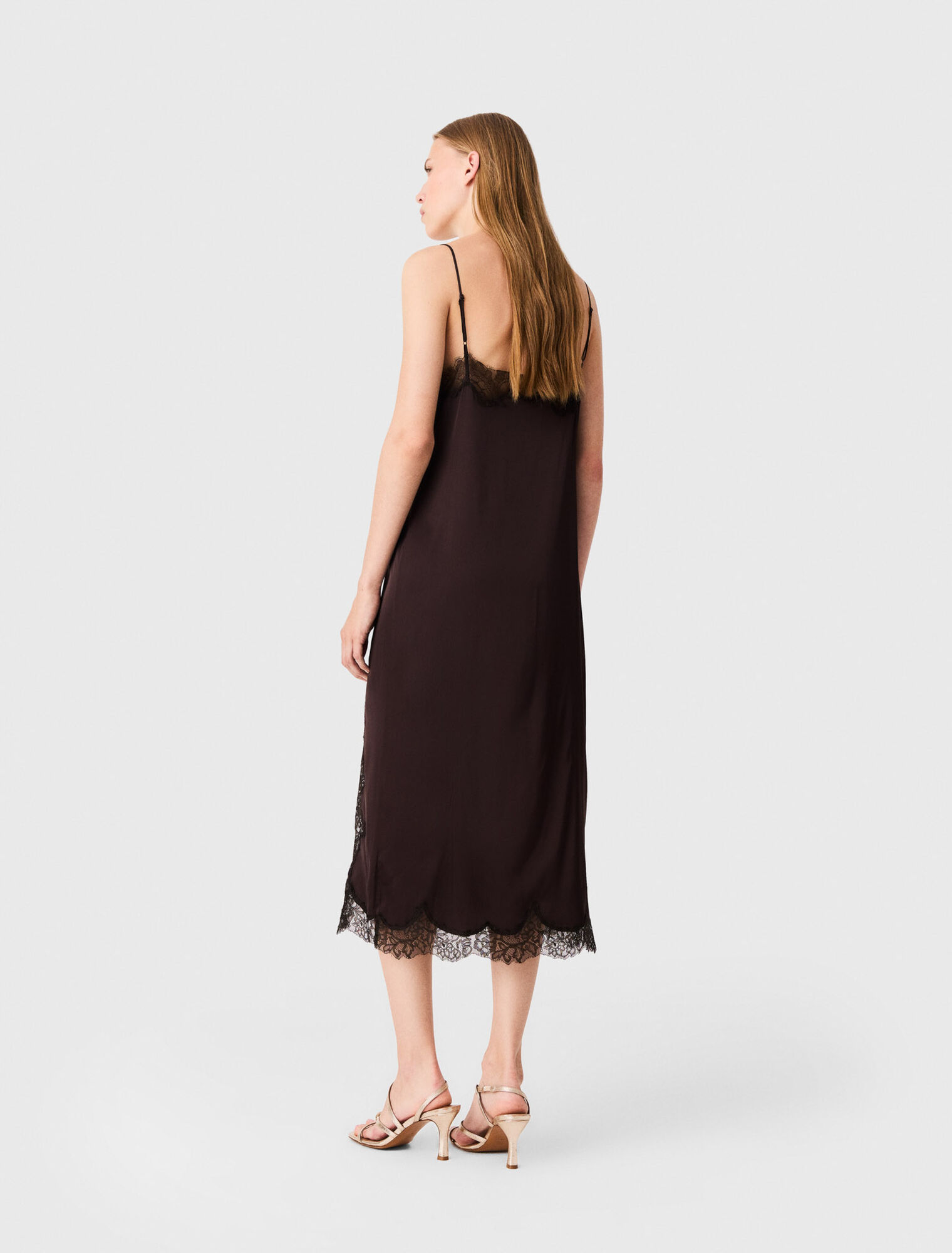 Midi slip dress