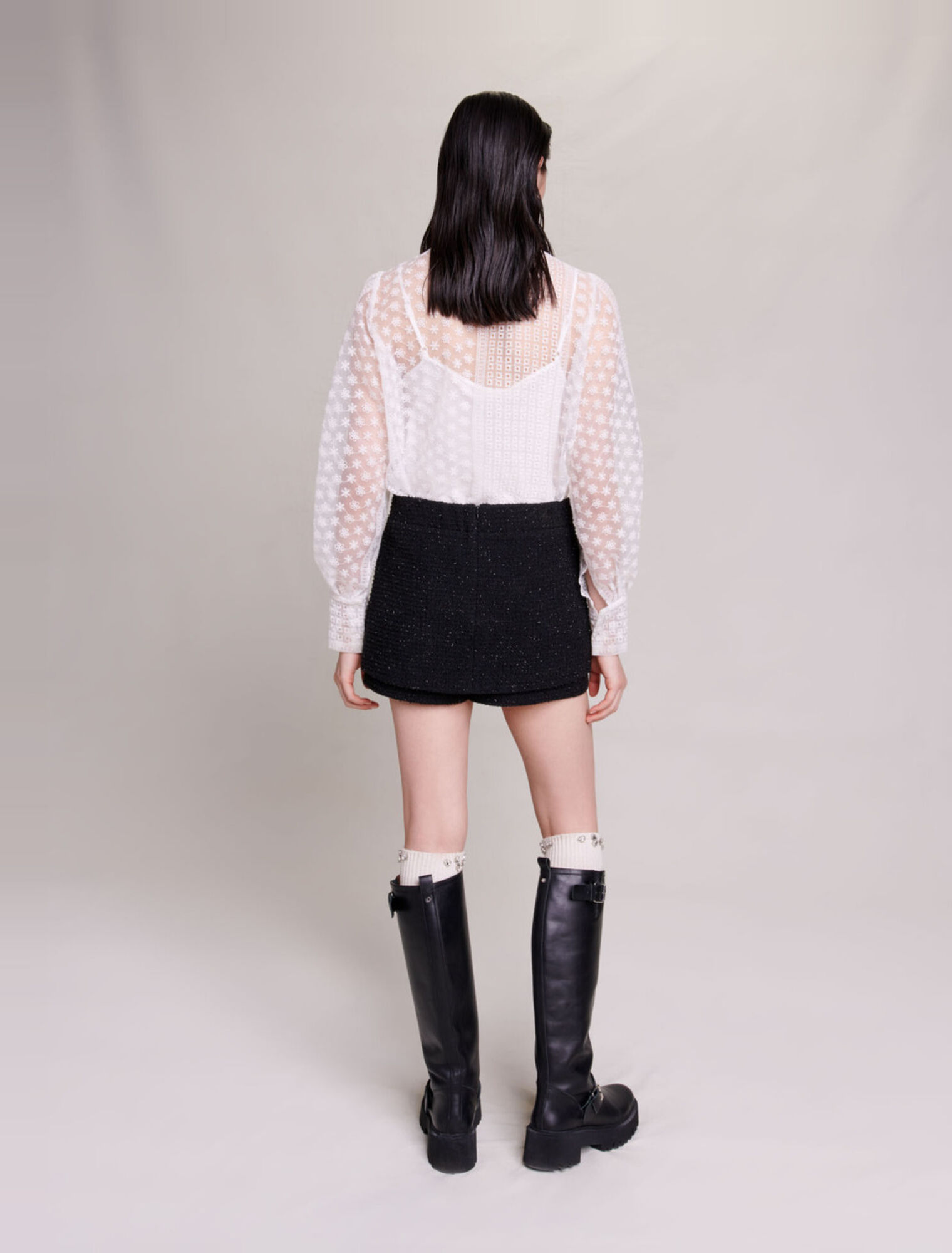 Sheer shirt