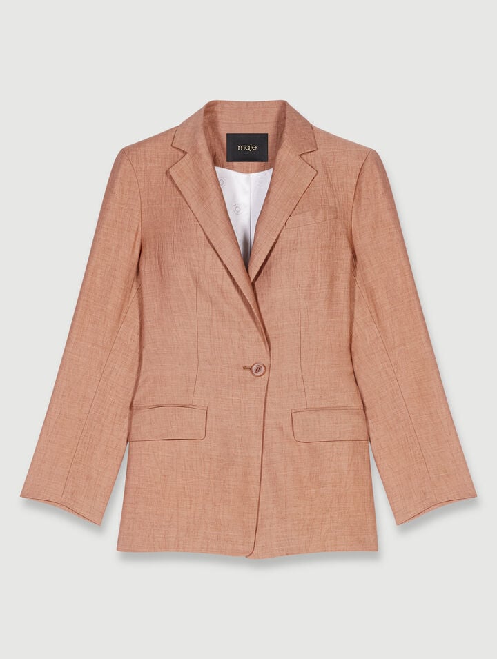 Veste de tailleur en lin