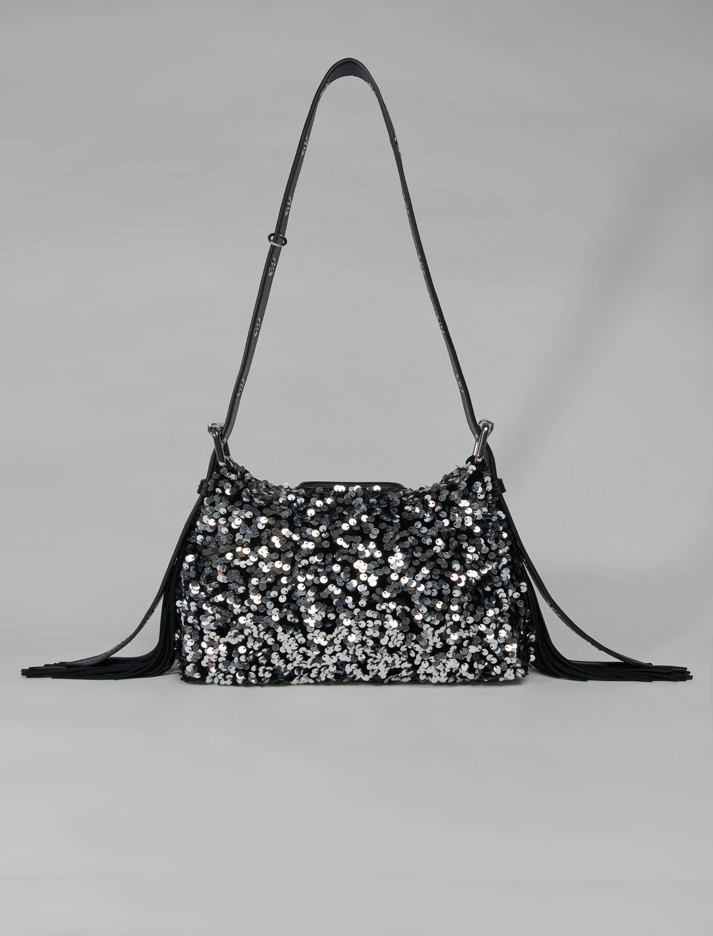 Black sparkly bag sales