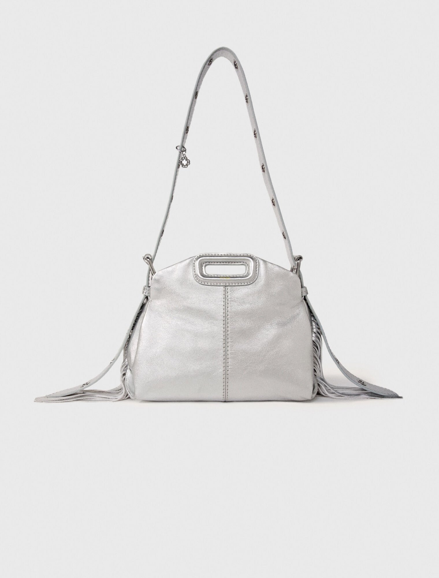 Metallic leather Miss M Mini bag