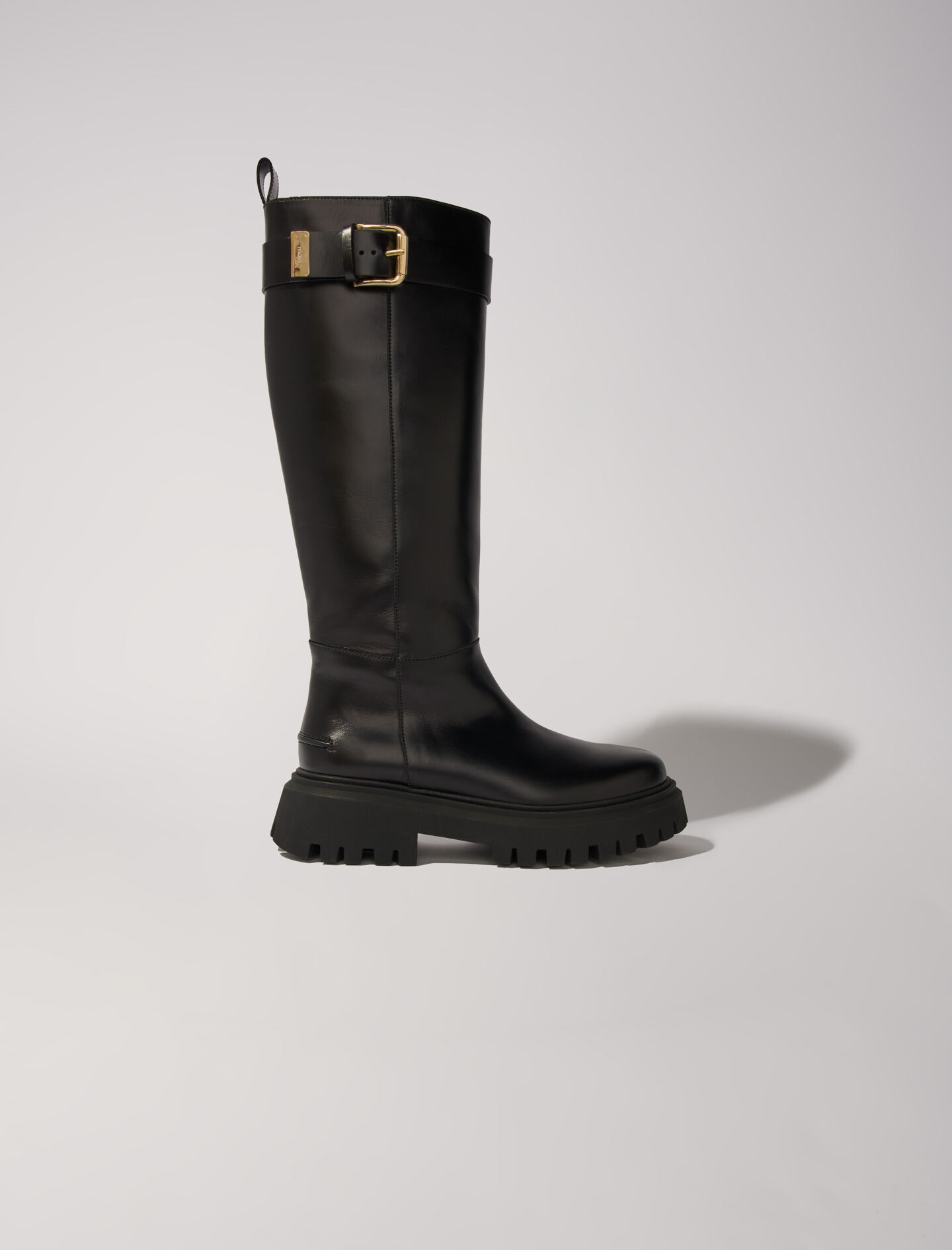 Maje black boots outlet