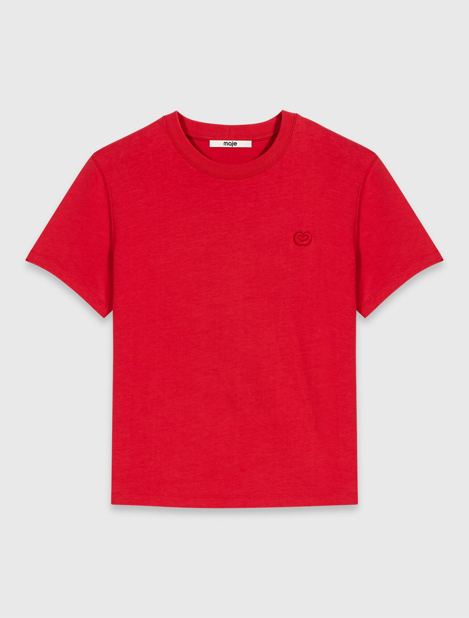 T-shirt avec logo brod&eacute;