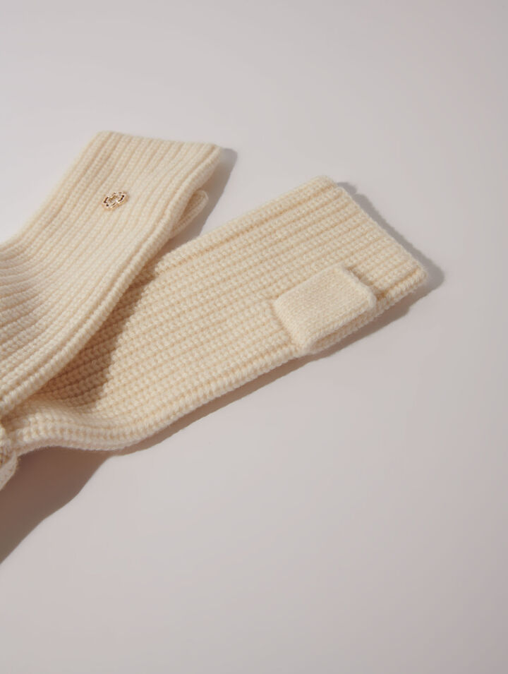 Mitaines en laine et cachemire