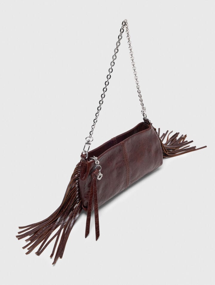 Pochette Miss M pouch en cuir vernis