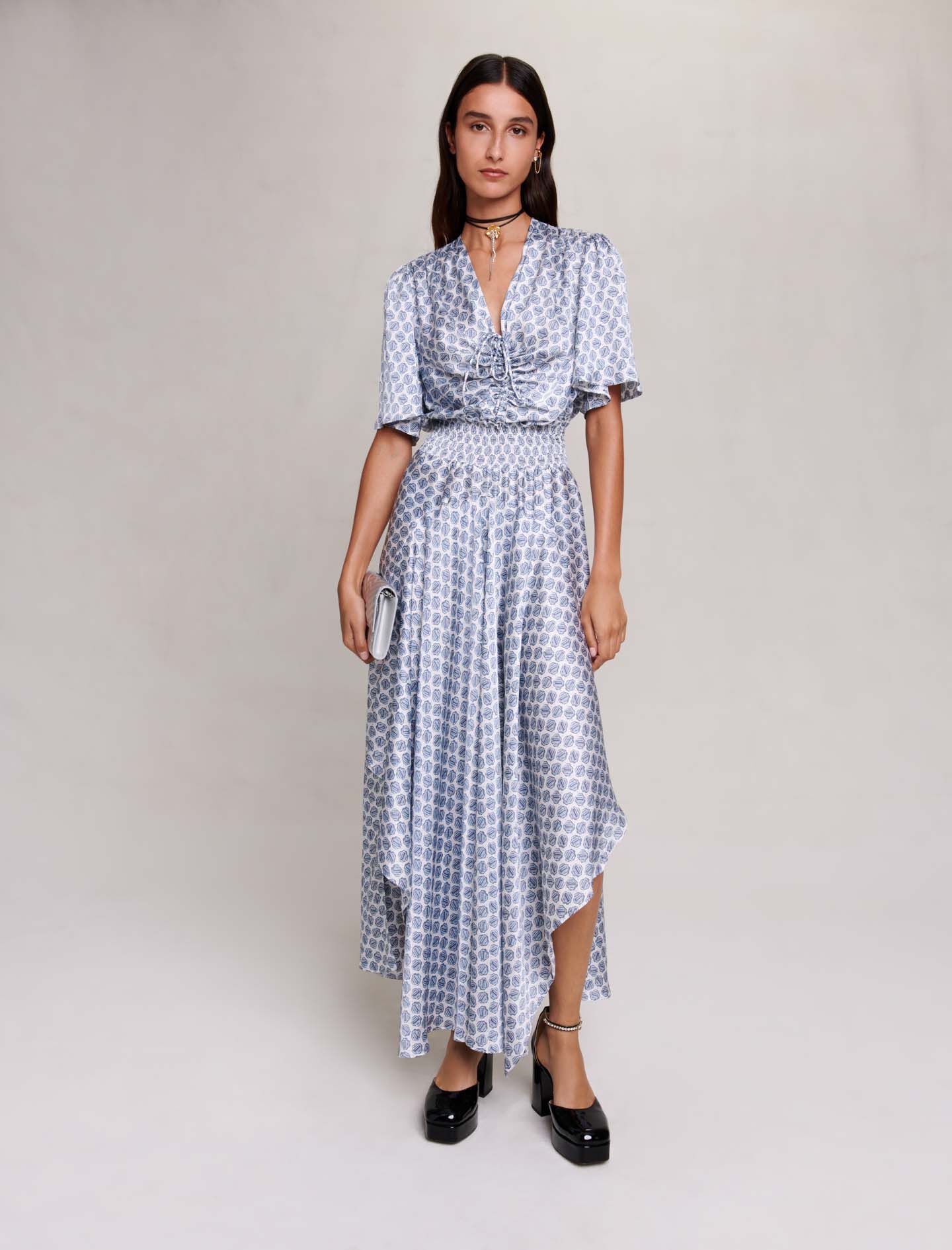 Robe maje asymetrique cheap