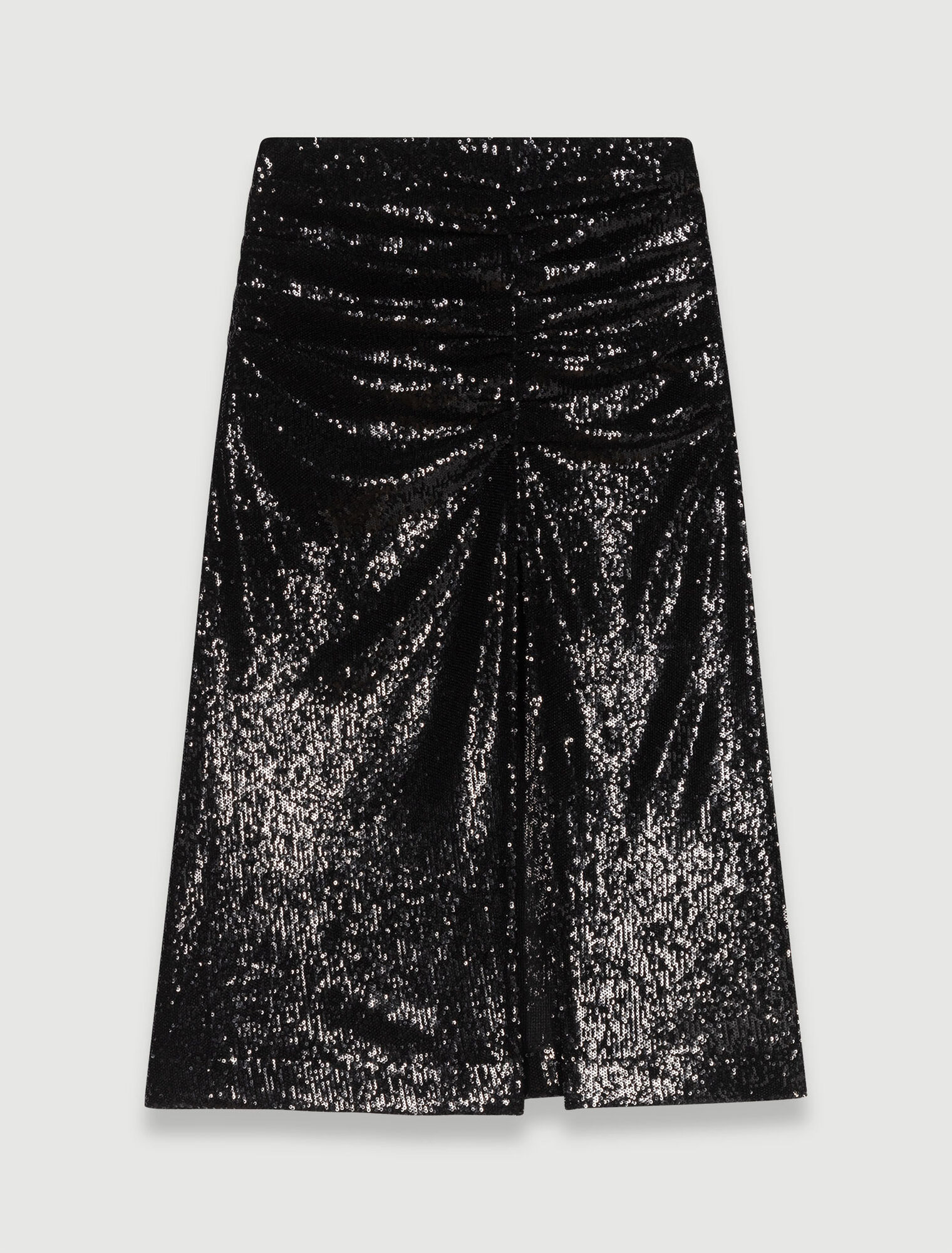 Jupe midi à sequins