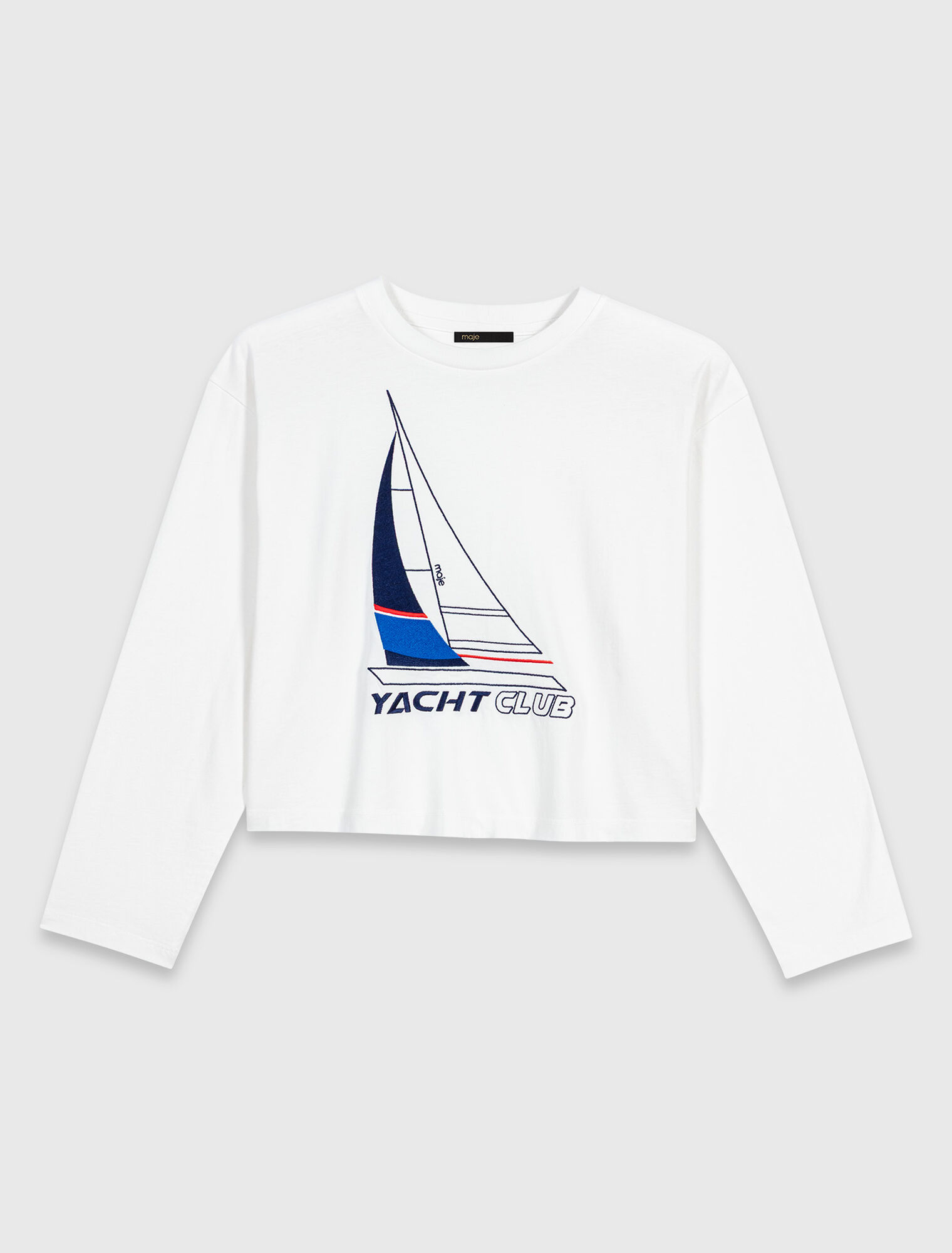 Tee-shirt avec imprim&eacute; bateau