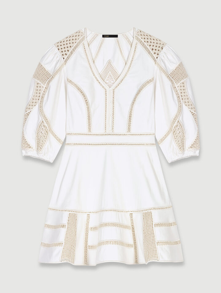 Robe courte volumineuse