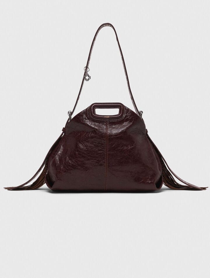Sac Miss M en cuir craquelé