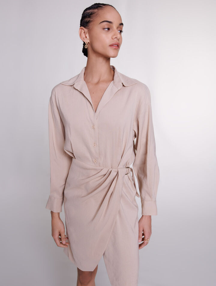 Robe midi en lin