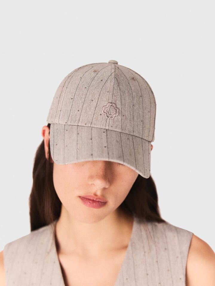 Printed cotton hat