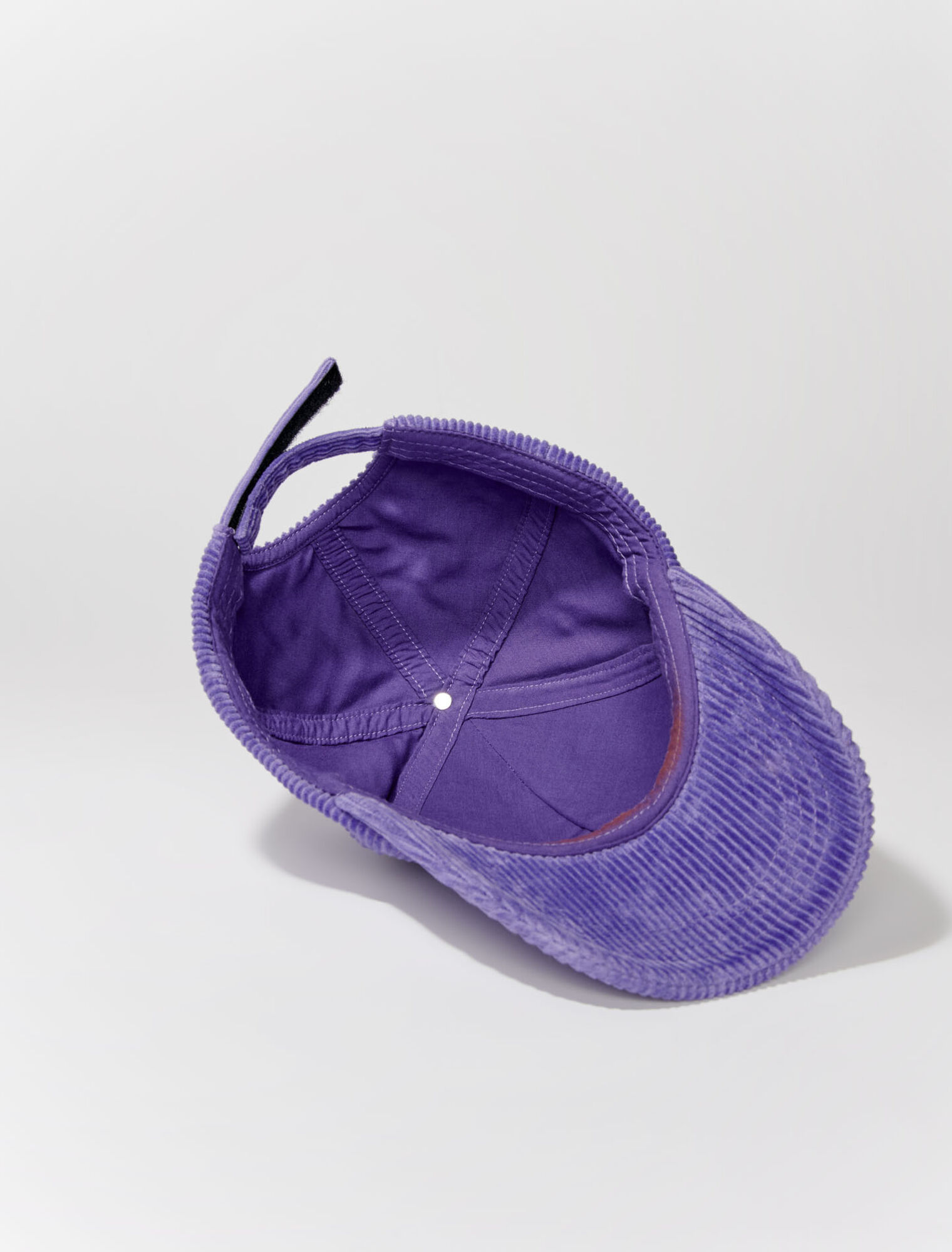 Casquette en velours