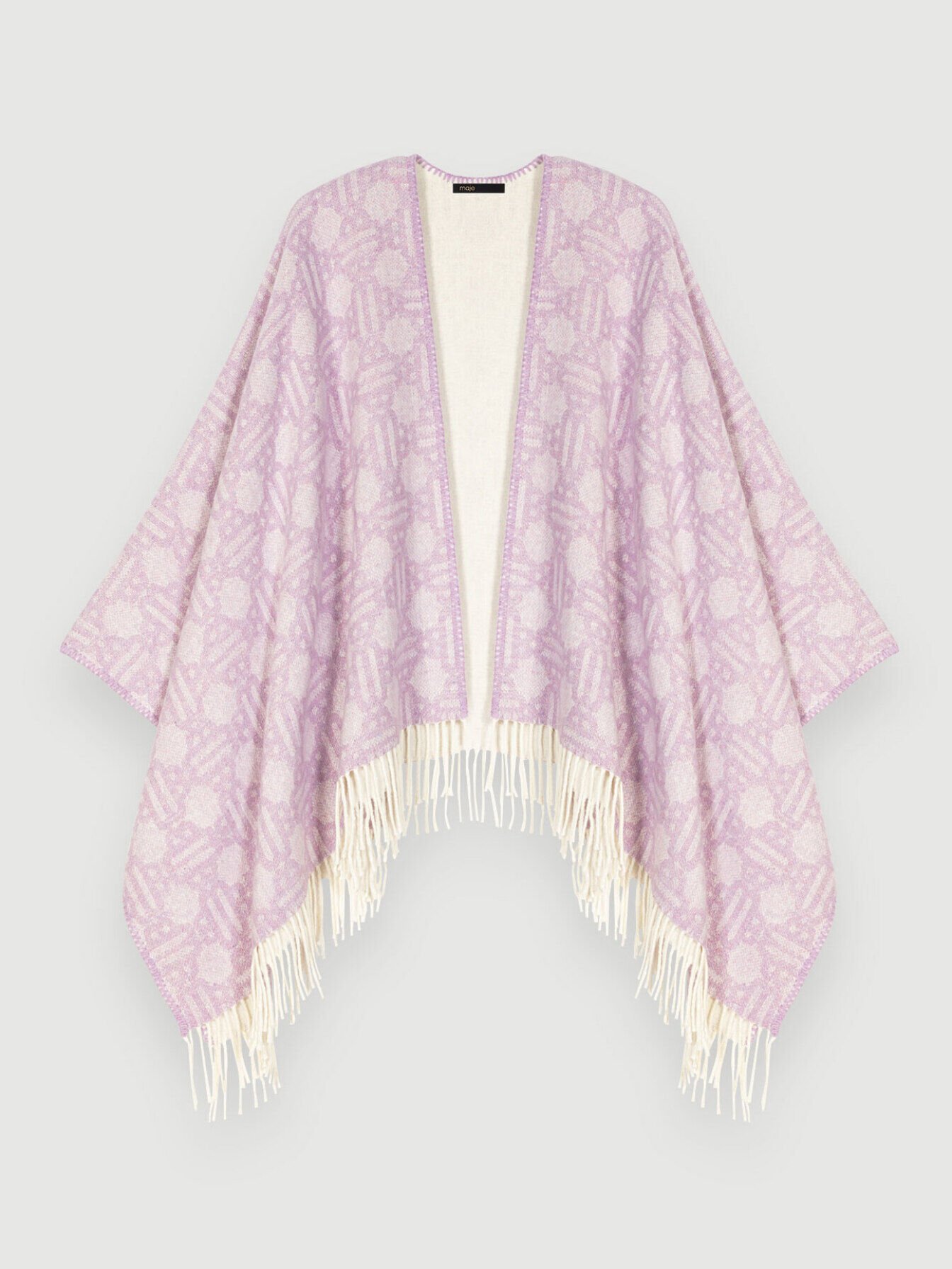 Maje Clover poncho