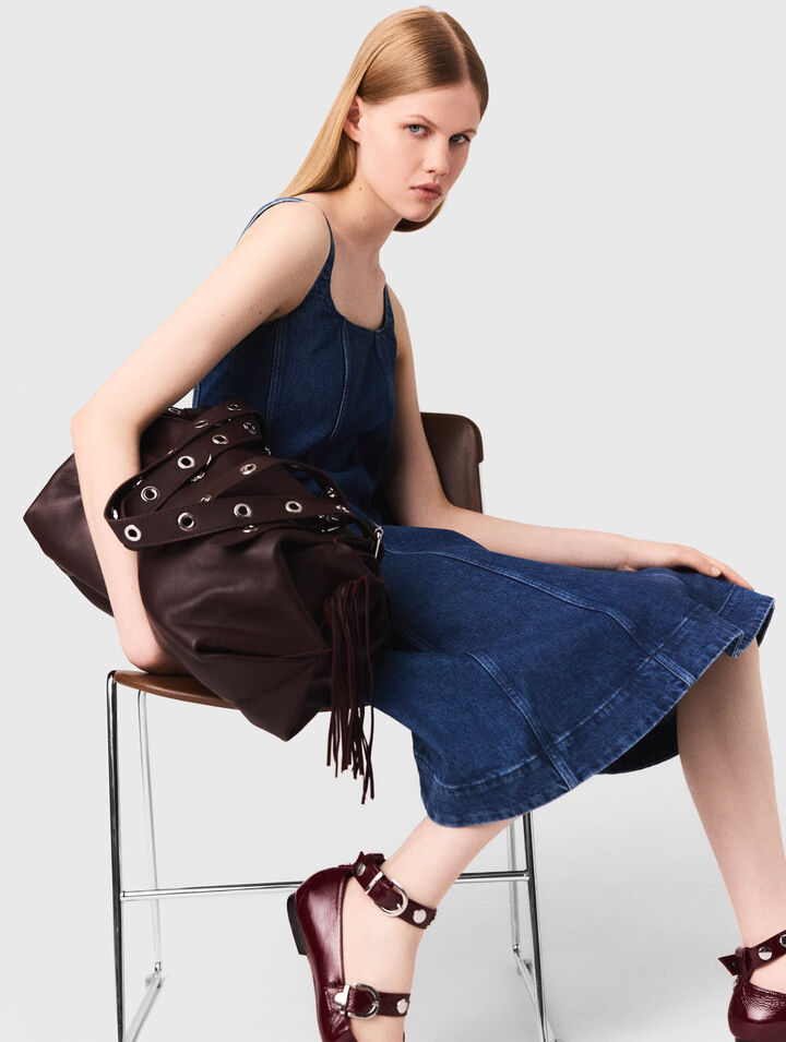 Sac Miss M XL en cuir lisse