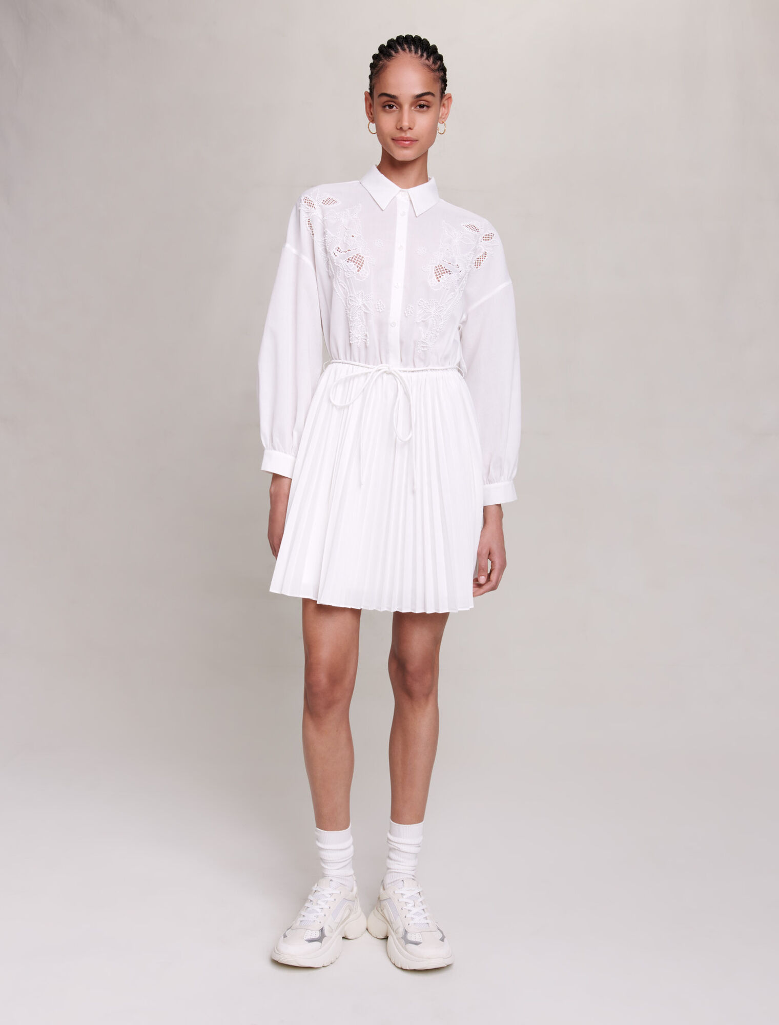 Short shirt dress
