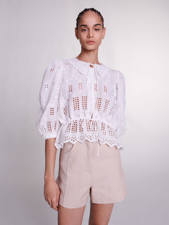 Short en lin