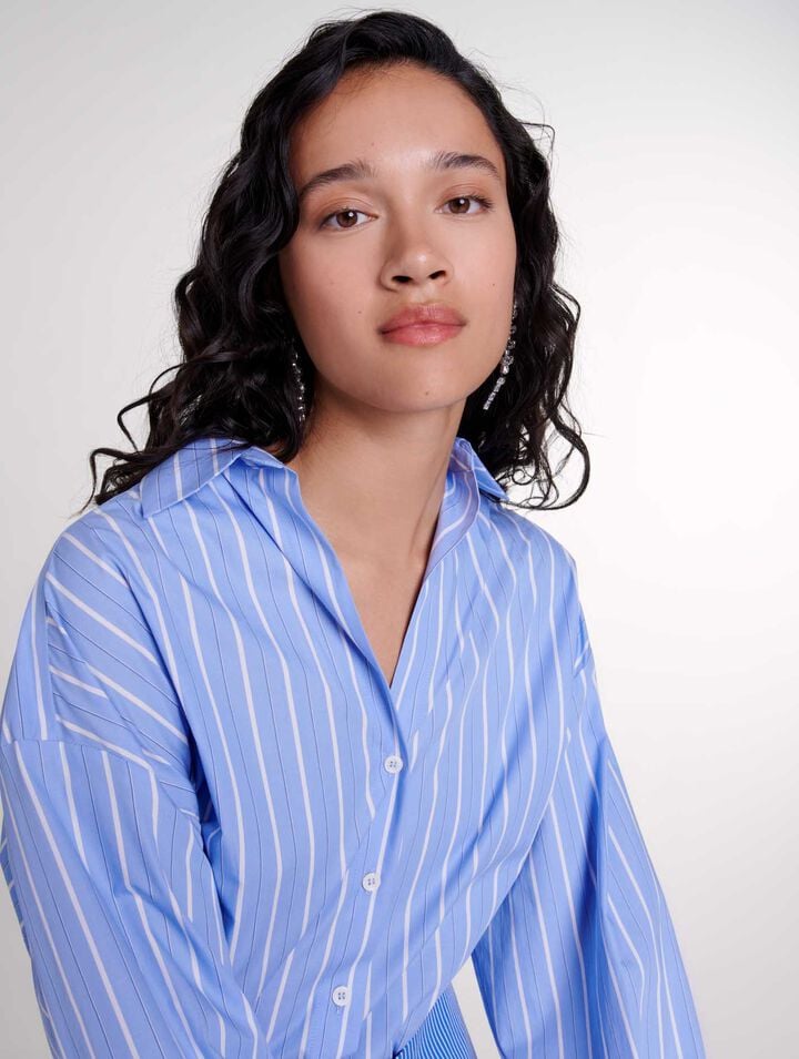 Robe 2-en-1 à rayures