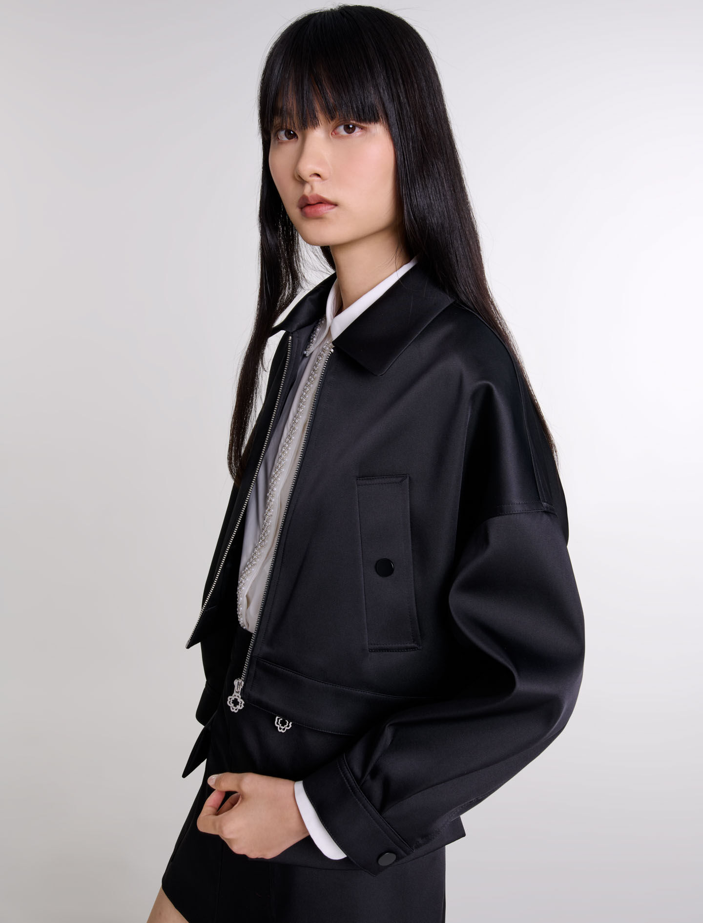 sahara/marte 【Long Tie Satin Jacket】 SD-JT66 SAHARA