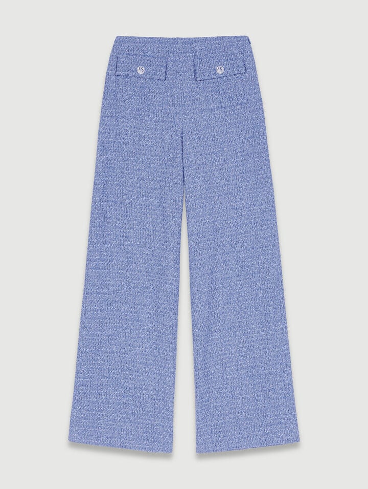 Pantalon en tweed