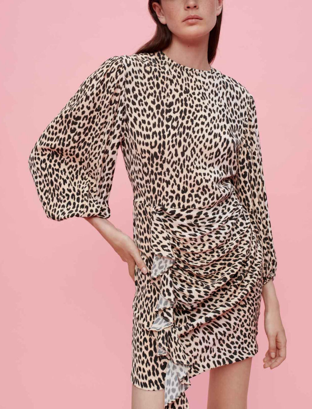 Maje animal print dress new arrivals
