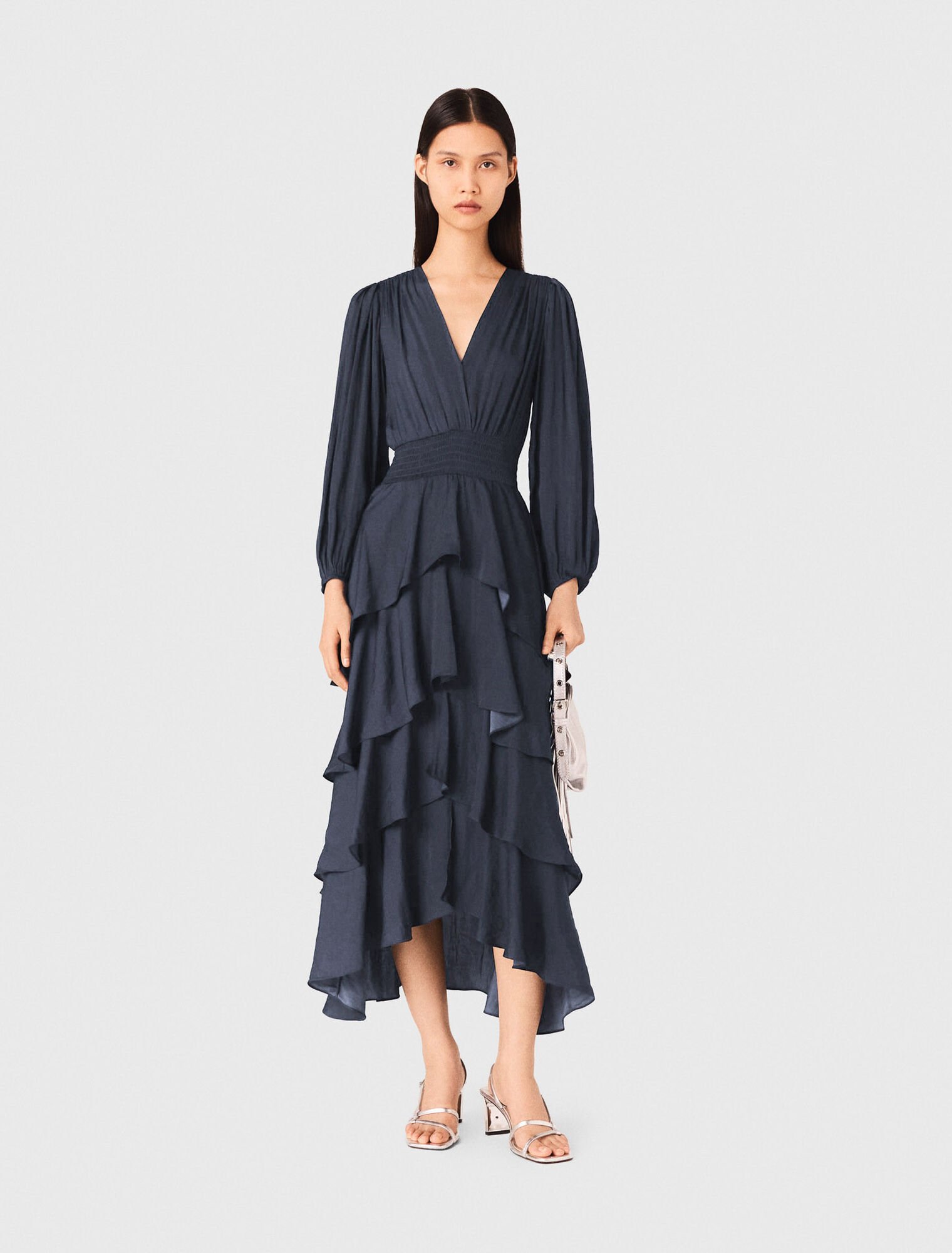 Robe courte en maille