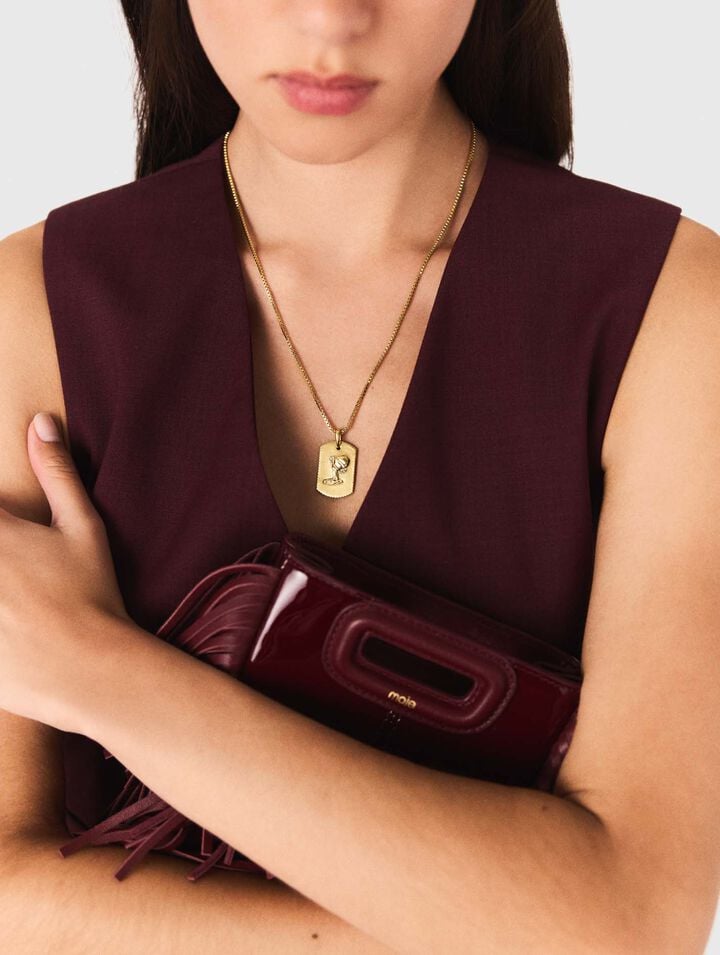 Collier plaque signe du zodiaque
