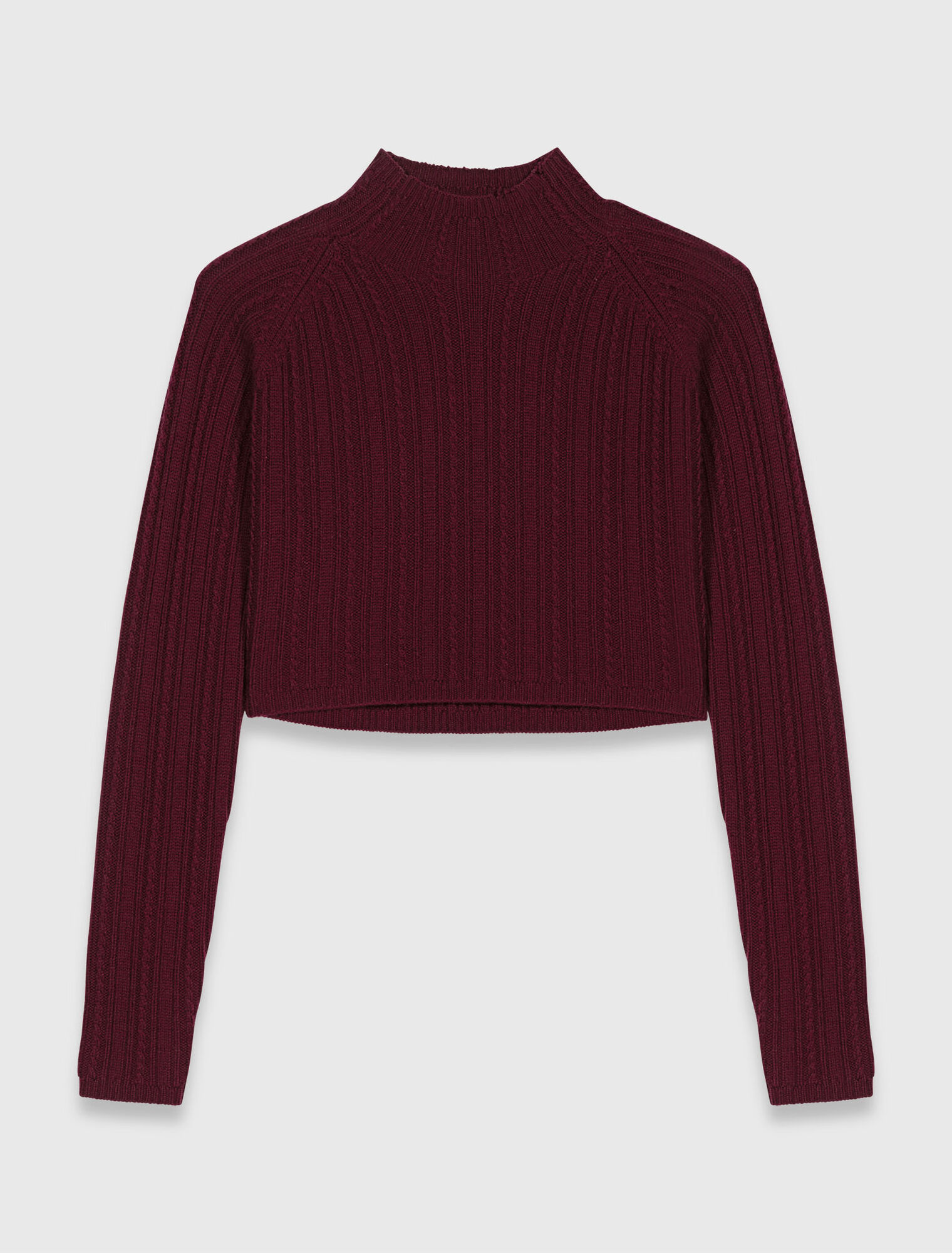 Knit dress with removable sweater