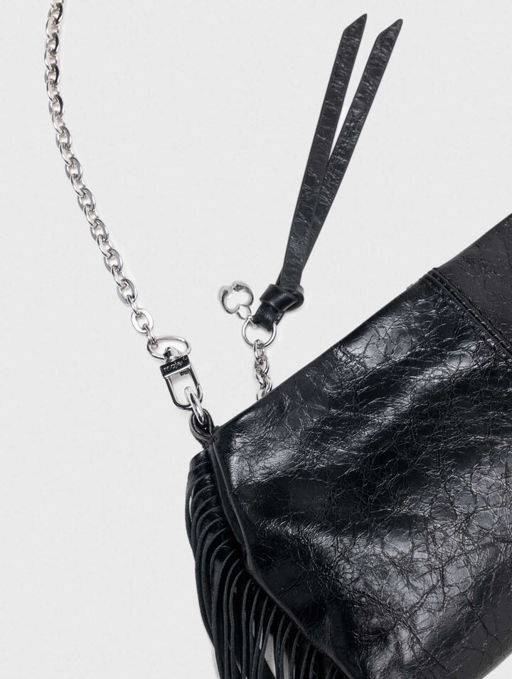 Pochette Miss M pouch en cuir vernis