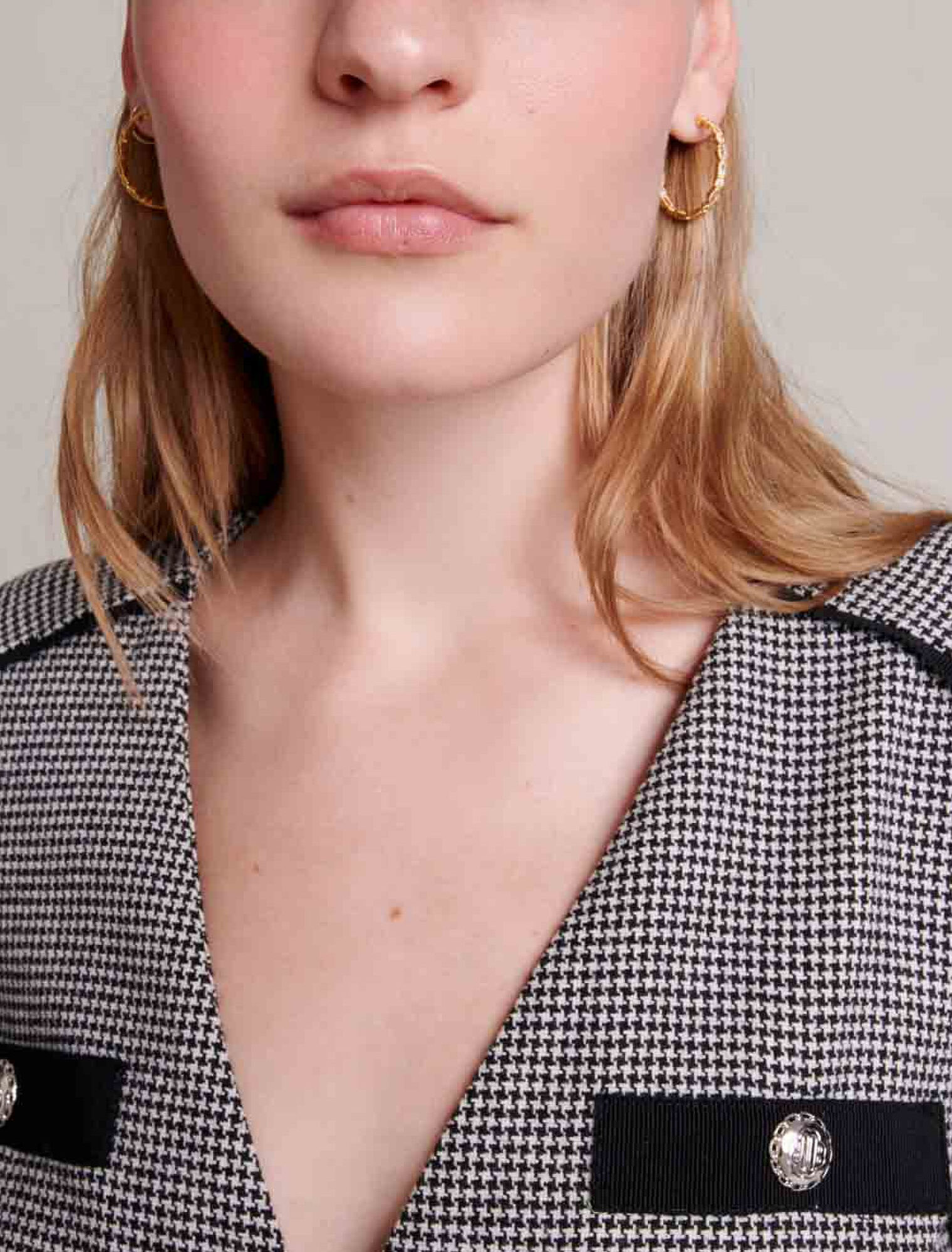 Robe courte pliss&eacute;e