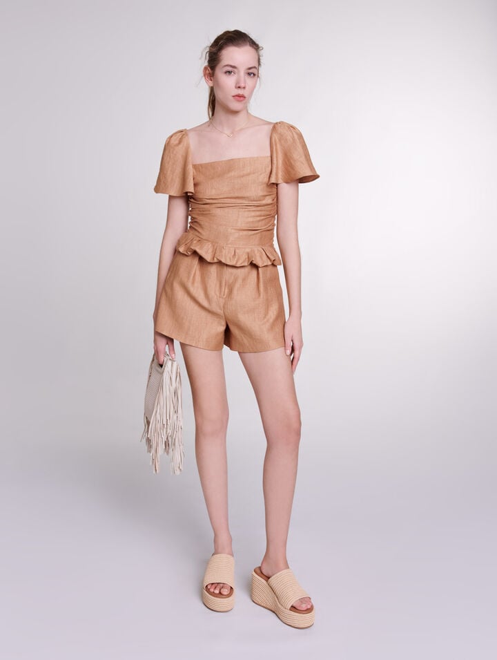 Short en lin