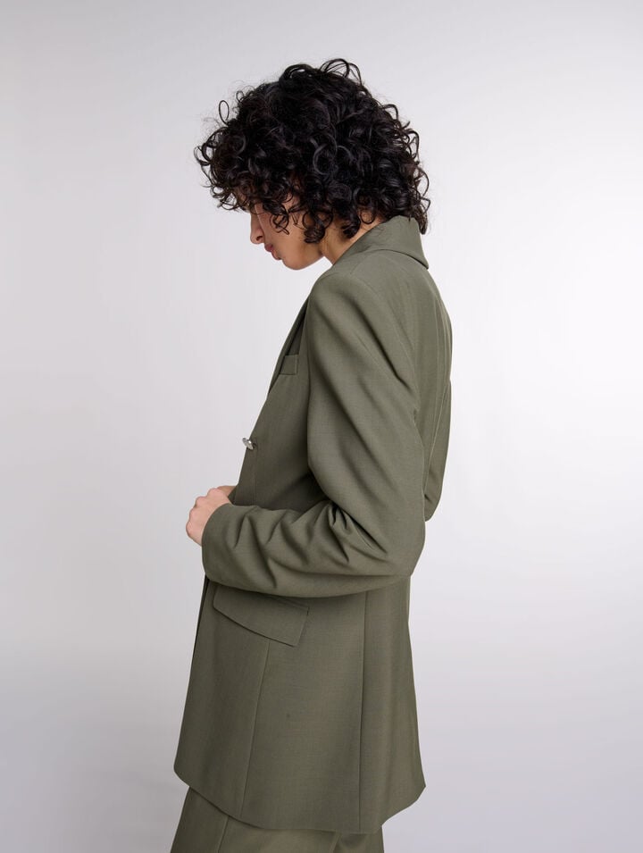 Veste de tailleur cintrée