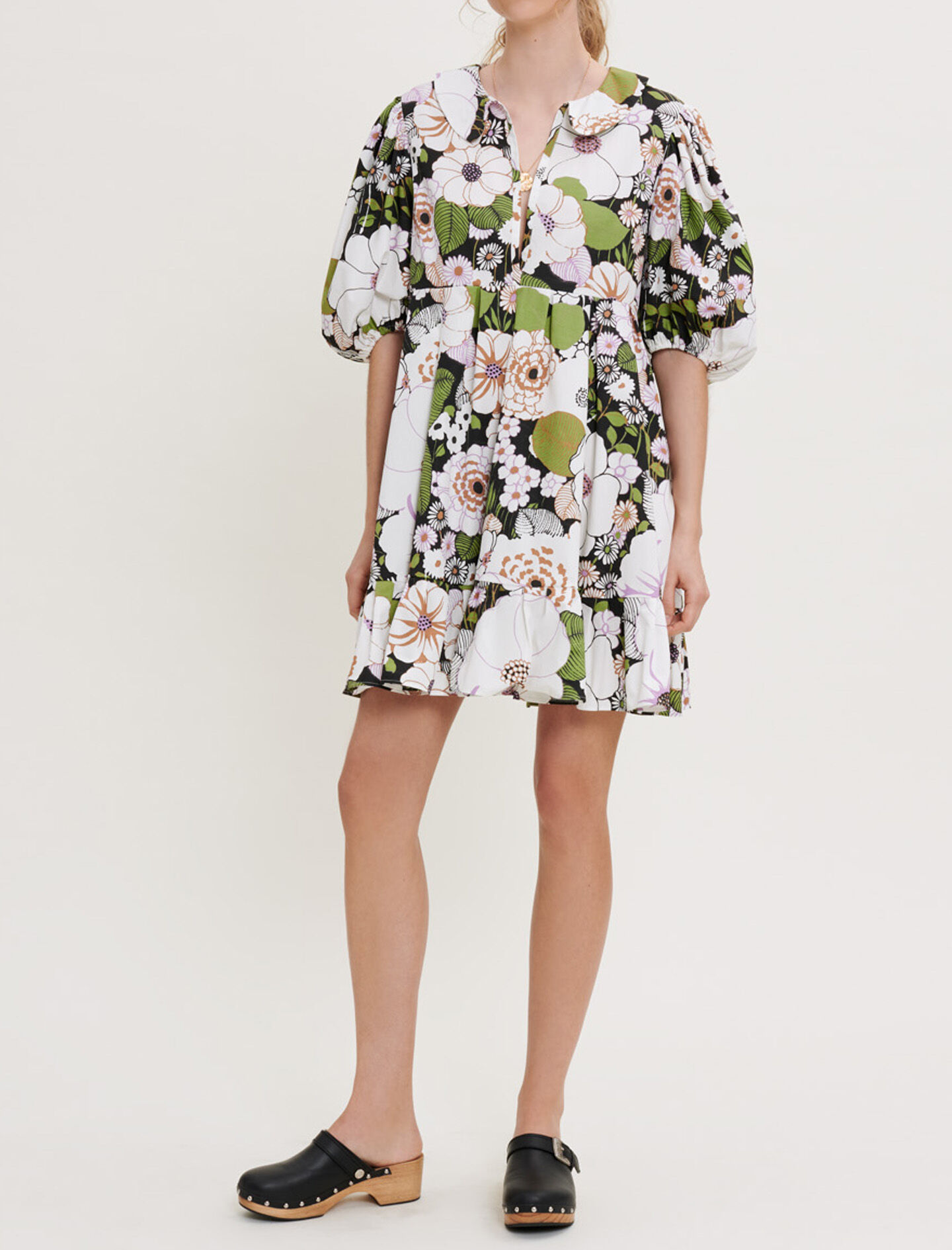 Maje robe imprime outlet