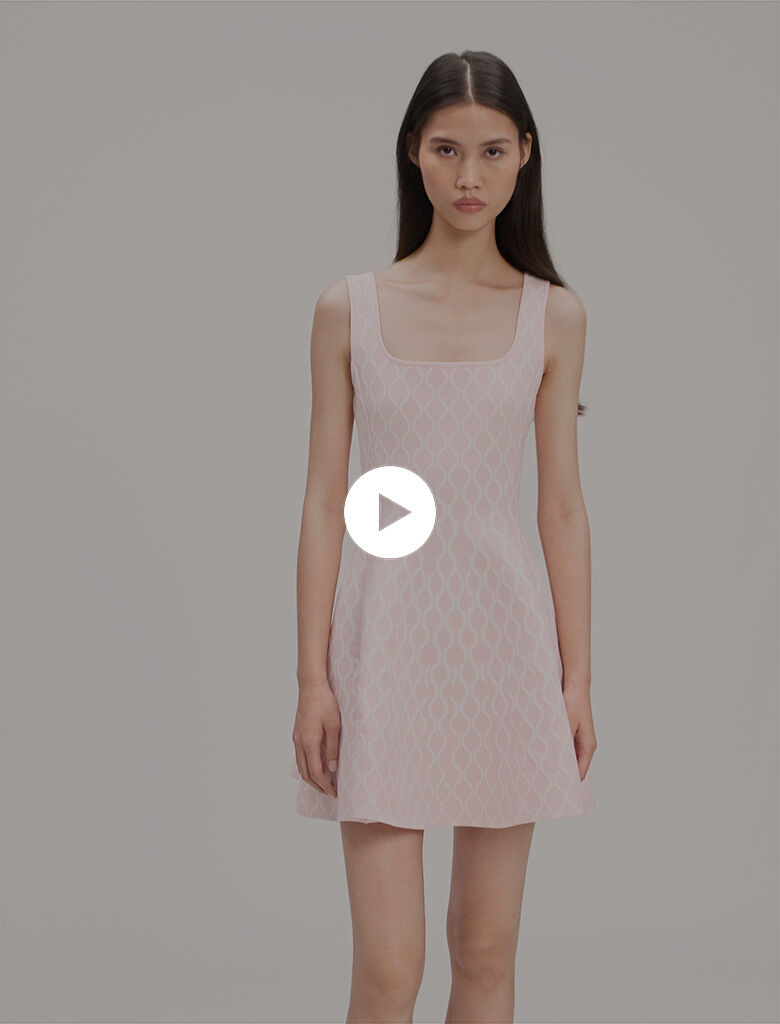 jacquard check dress – BUNNY APARTMENT